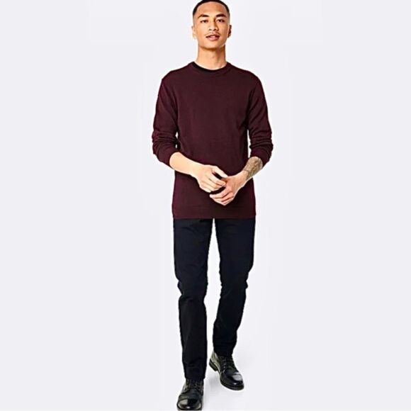 Cubus CBC Lambswool Crewneck Pullover Sweater - Picture 3 of 11